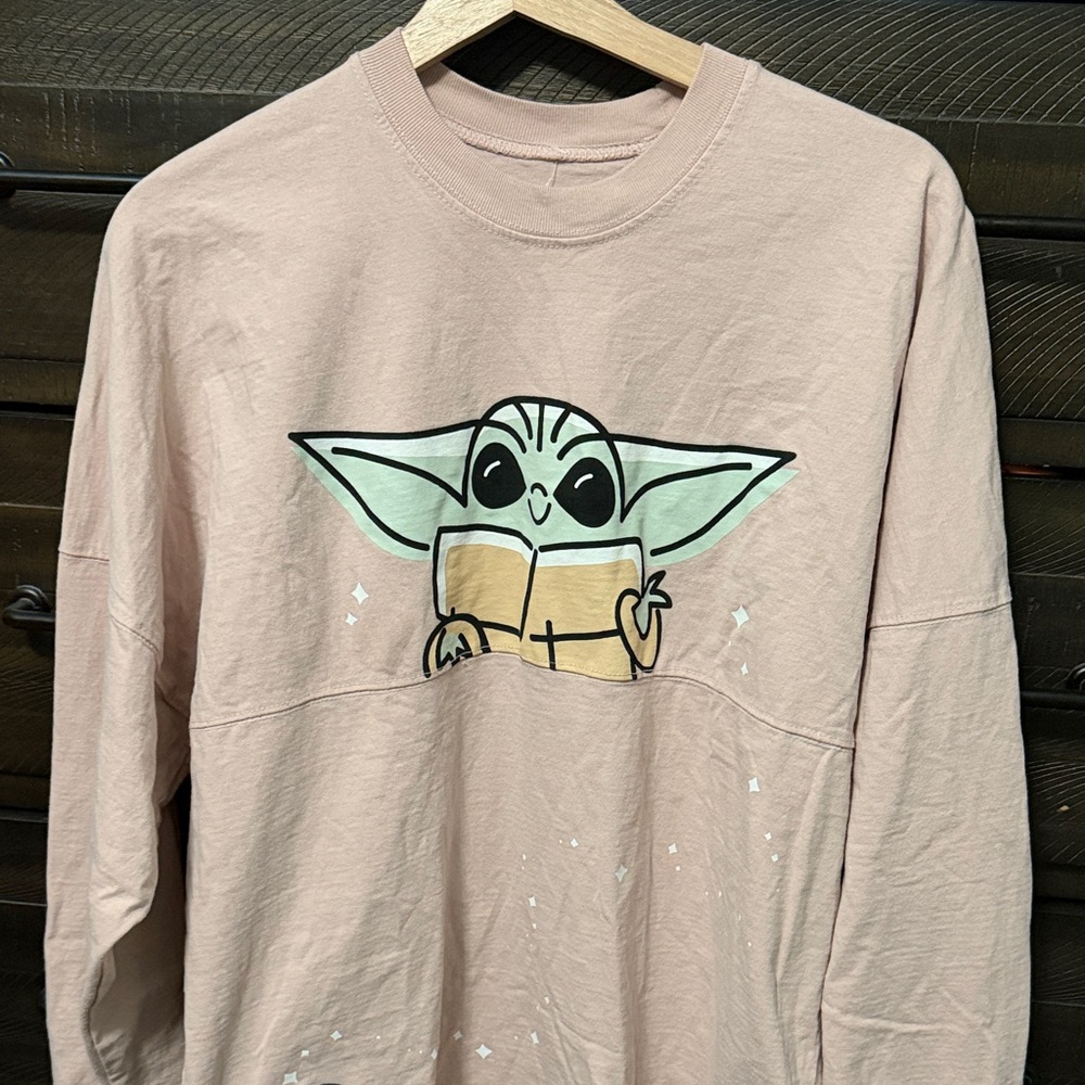 Star Wars light Pink Long Sleeve Jersey